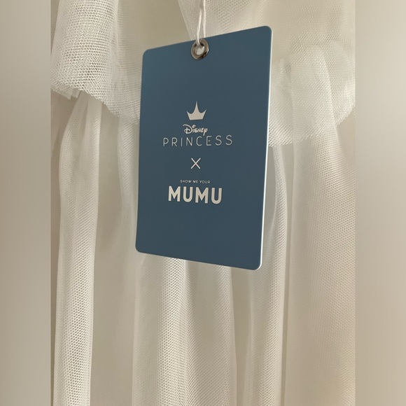 NWT Show Me Your MuMu x Disney Cinderella Have A Ball Babydoll Tulle Dress XL - Picture 12 of 15